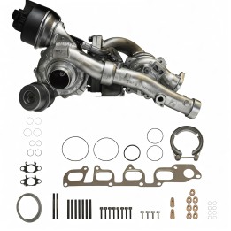Turbolader 2.0 BiTDI CFCA 03L145701G 03L145702T VW T5