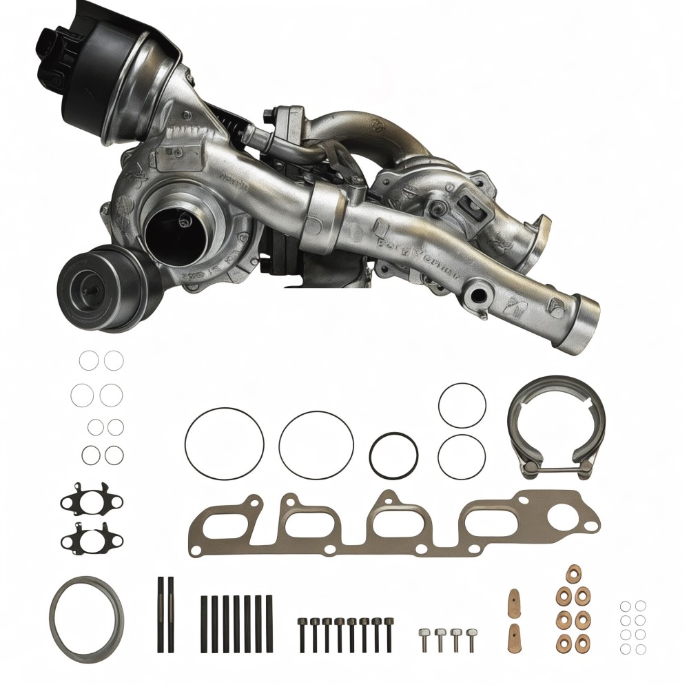 Turbolader 2.0 BiTDI CFCA 03L145701G 03L145702T VW T5