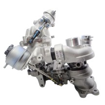 GARRETT Turbolader 810358-5003S Neu Biturbo Mazda 3 6 CX-7 2.2D R2AA SH0113700