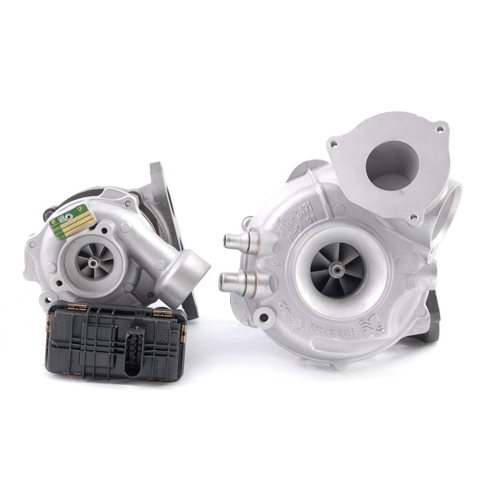 Bild 1 Generalüberholter Bi – Turbolader Stufe 1 + Stufe 2 für BMW 125 d Bild 1 Generalüberholter Bi – Turbolader Stufe 1 + Stufe 2 für BMW 125 d